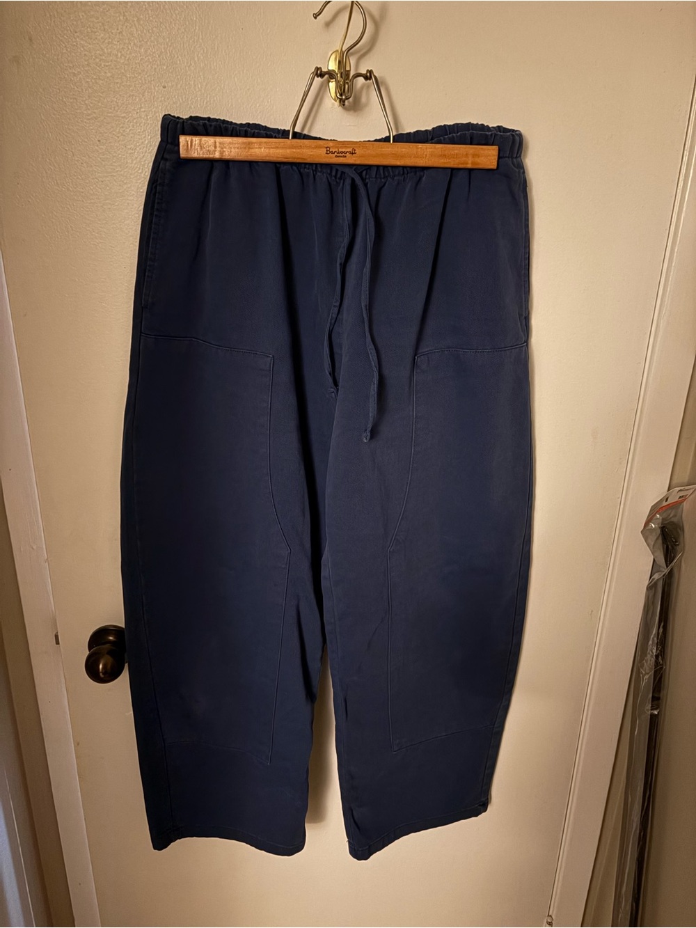 GAP Men's Dark Navy Drawstring Joggers